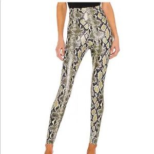 NWT Commando Reptile Embossed Faux Leather Leggings